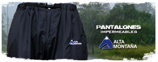 Pantalones impermeables