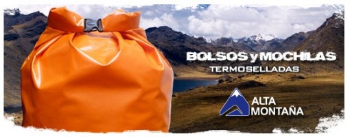 Bolsos y mochilas termoselladas