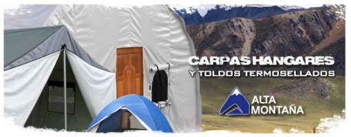 Carpas, hangares y toldos