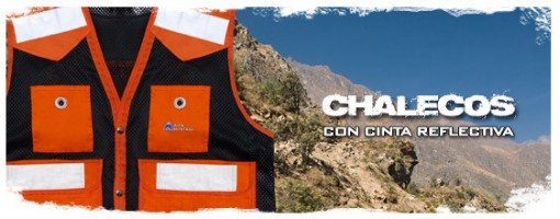 Chaleco con cinta reflectiva